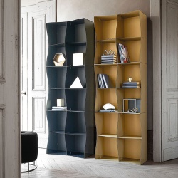 Modular Metal Design Bookcase - Iron-ic