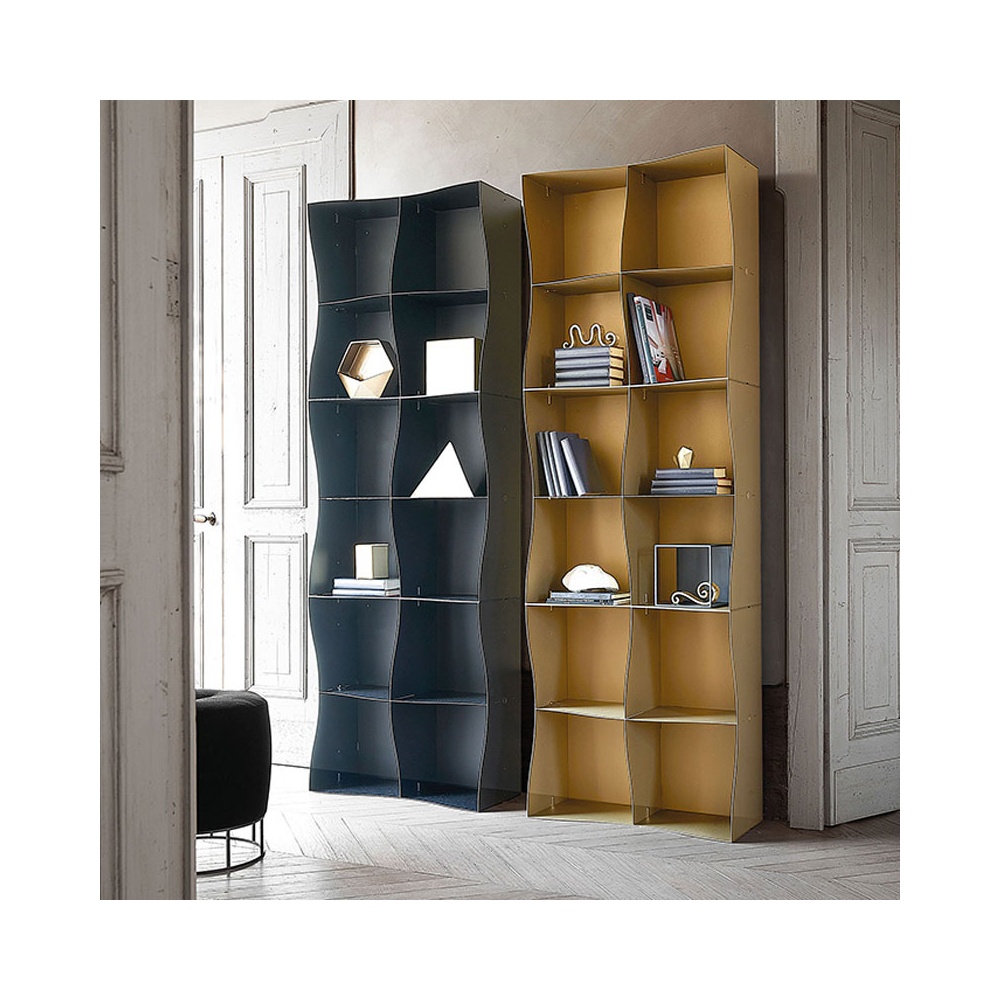 Modular Metal Design Bookcase - Iron-ic