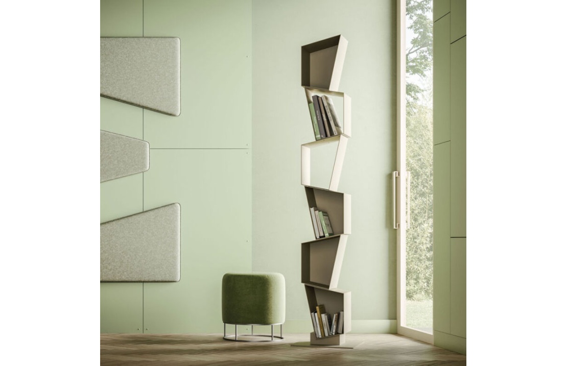 Freestanding Metal Furniture Bookcase - Su
