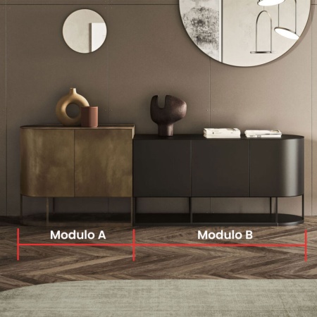 Modular Metal Furniture Sideboard - Bikram