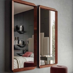 Specchio a parete con Cornice in Metallo - Ace