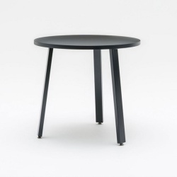 Small meeting table with metal legs - Ogy A