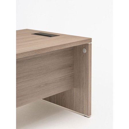 Executive desk with storage cabinet - Quando