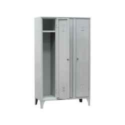 Space-saving Cabinet with Steel Hanger Holder