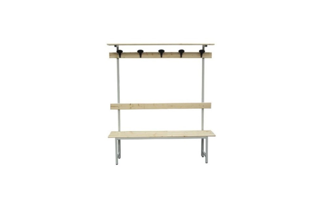 Dressing Bench with Wall Bars