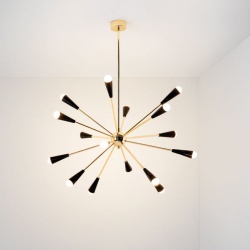Brass Ceiling Lamp - Sputnik