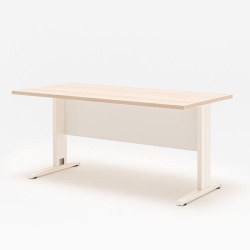 Single operating desk with front panel - Ogi N