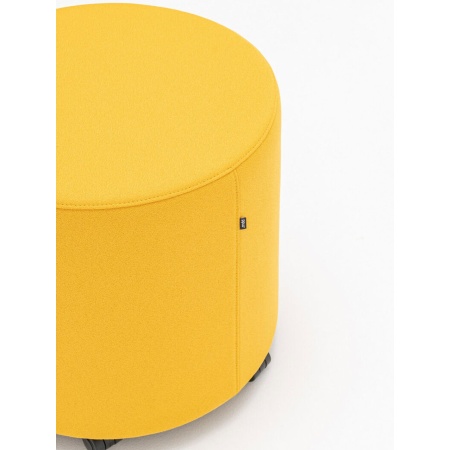 Pouf covered with or without wheels - Mix