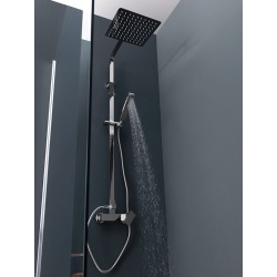 Shower Column with Square Shower Head - Nettuno