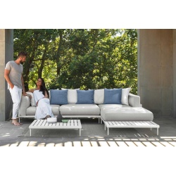 Outdoor Padded Pouf - Cleo