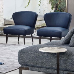 Design Upholstered Armchair - Minorca