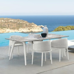 Outdoor Rectangular Dining Table - Cleo