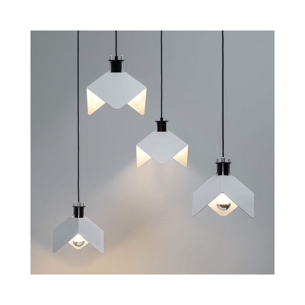 Hanging Lamp in Metal Frame - Triedro