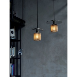 Steel and Glass Pendant Lamp - In The Sun