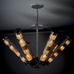Glass Pendant Lamp with LED - Solar 6