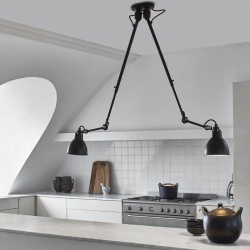 Ceiling Lamp with Flexible Arms - Lampe Gras 302