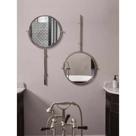 Bathroom Brass Mirror - MbE