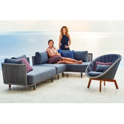 Outdoor Modular Sofa in Rope - Moments