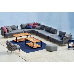 Outdoor Modular Sofa in Rope - Moments