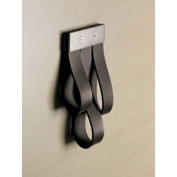 Wall-mounted Leather Towel Holder - Baio