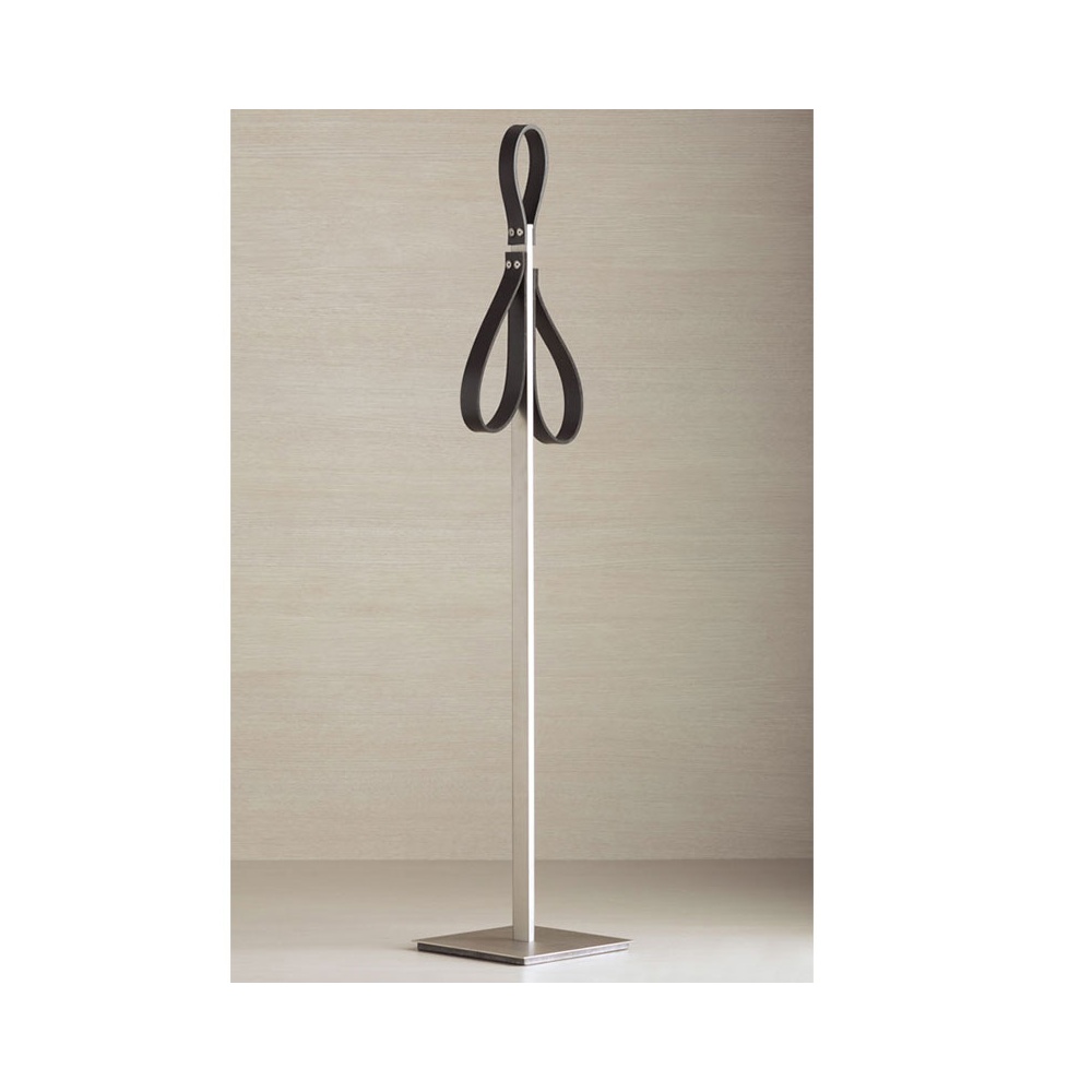 Brass and Leather Towel Holder - Baio