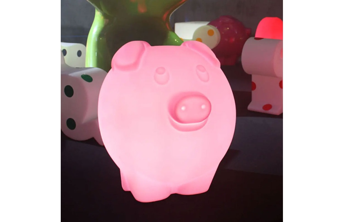 Table Lamp in the Shape of Pig - Peggy