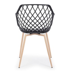 Plastic Braided Chair - Optik