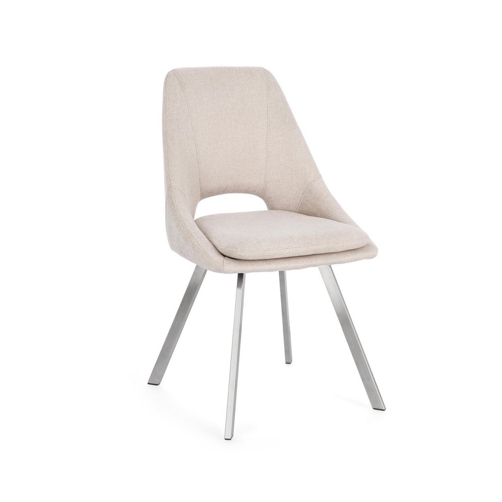 Upholstered Fabric Chair - Kashar