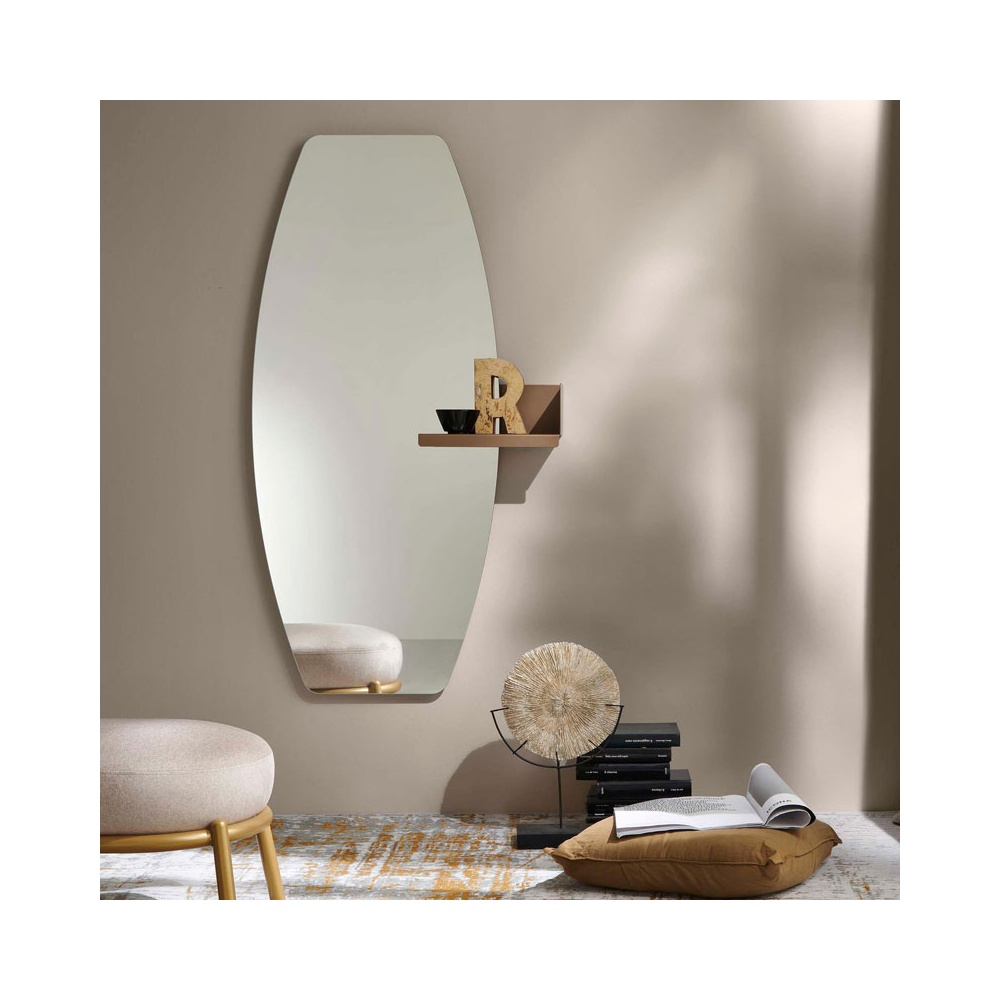 Specchio Ovale con Mensola - Cactus Botte