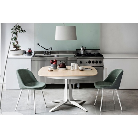 Oval or round extendable table - Link