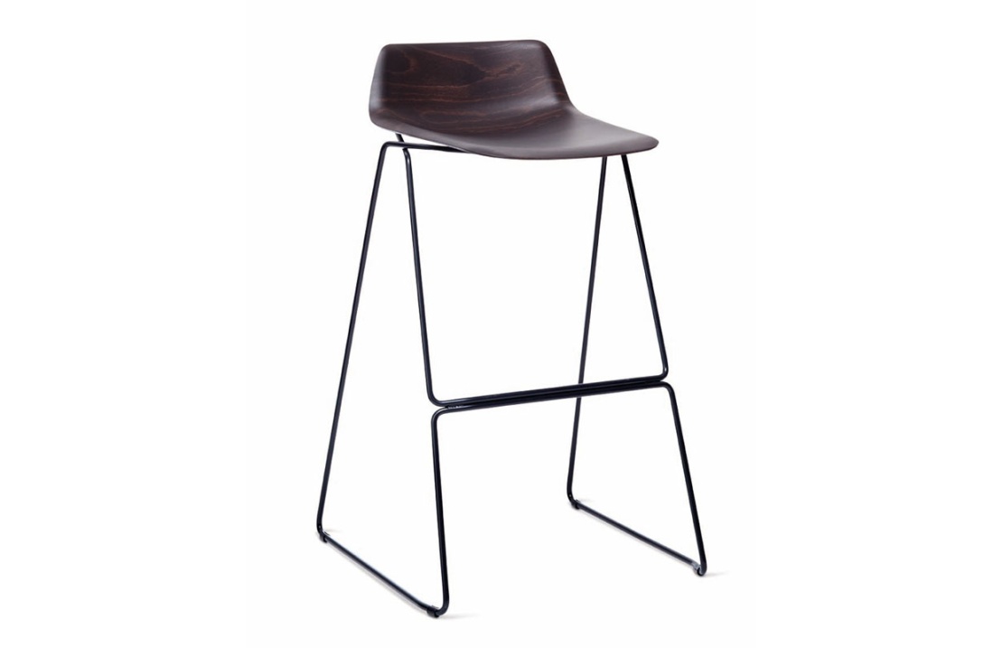 Stackable Stool with Wooden Seat - Pressious