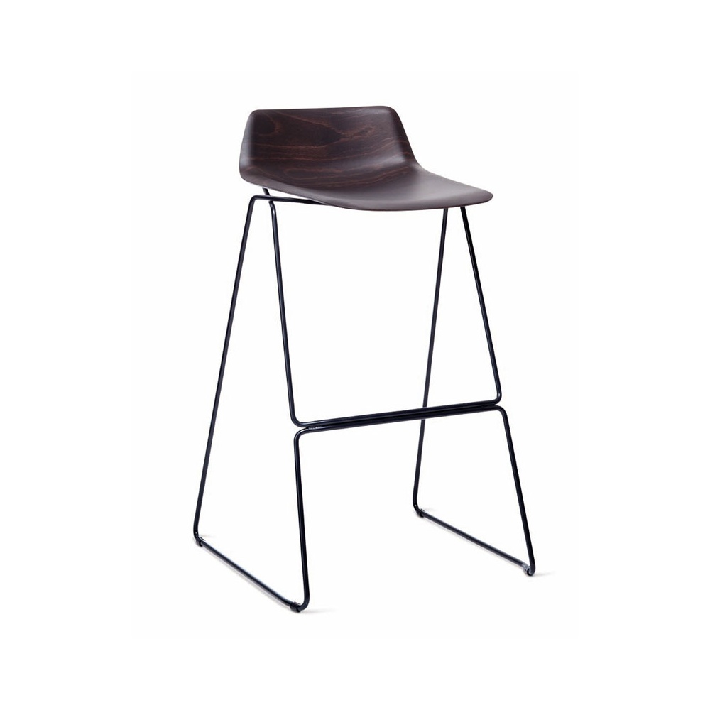 Stackable Stool with Wooden Seat - Pressious