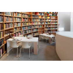 Scrivania di Design con Libreria - J-Table