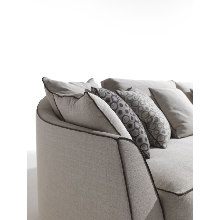 Padded Design Sofa - Alvin