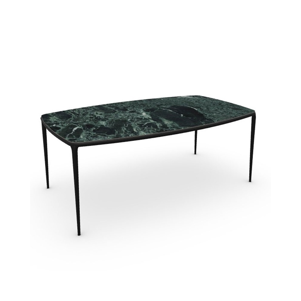 Rectangular Table with Top in Crystalceramic - Lea