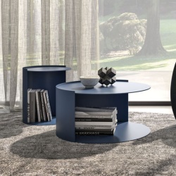 Coffee Table with Magazine Holder - Ibisco