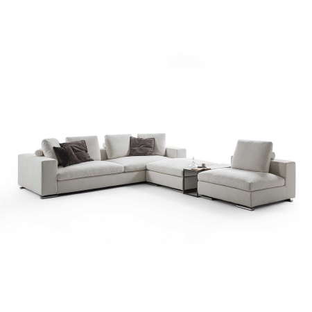Modular Sofa with Pouff - Butterfly