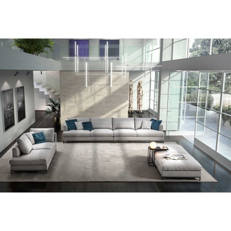 Modular Fabric Angular Sofa - Dallas
