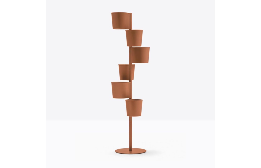 Vertical Vase Holder Column - Hevea