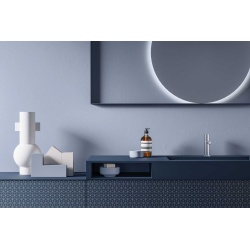 Ardeco Bathroom Cabinet with Design Mirror - Vintage 01