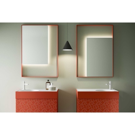 Bathroom Composition with Double Washbasin - Vintage 09