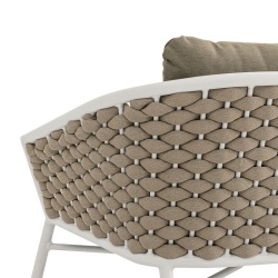 Outdoor Fabric Armchair - Dub