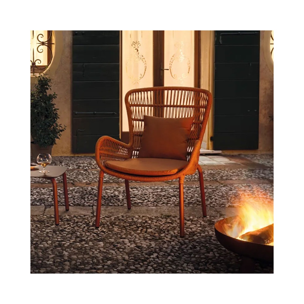 Synthetic Rope Armchair - Leaf Deluxe