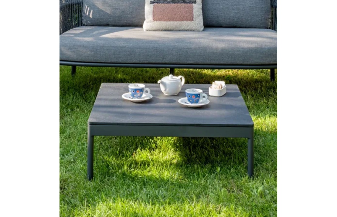 Outdoor Coffee Table with HPL Top - Bergen
