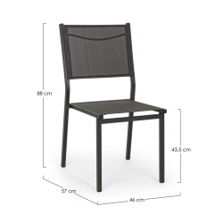 Outdoor Chair With or Without Armrests - Hilde