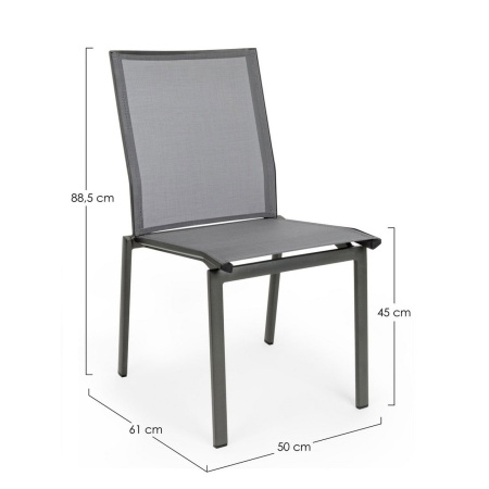 copy of Aluminum Outdoor Chair - Cameron