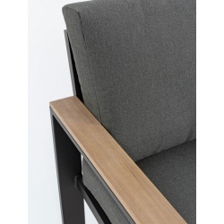 copy of Outdoor Chair with Wooden Armrests - Belmar