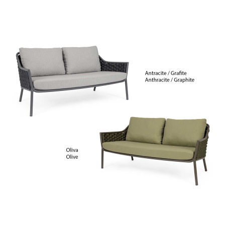 2 Seats Removable Sofa - Everly
