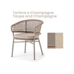 Outdoor Armchair in Rope - Atol