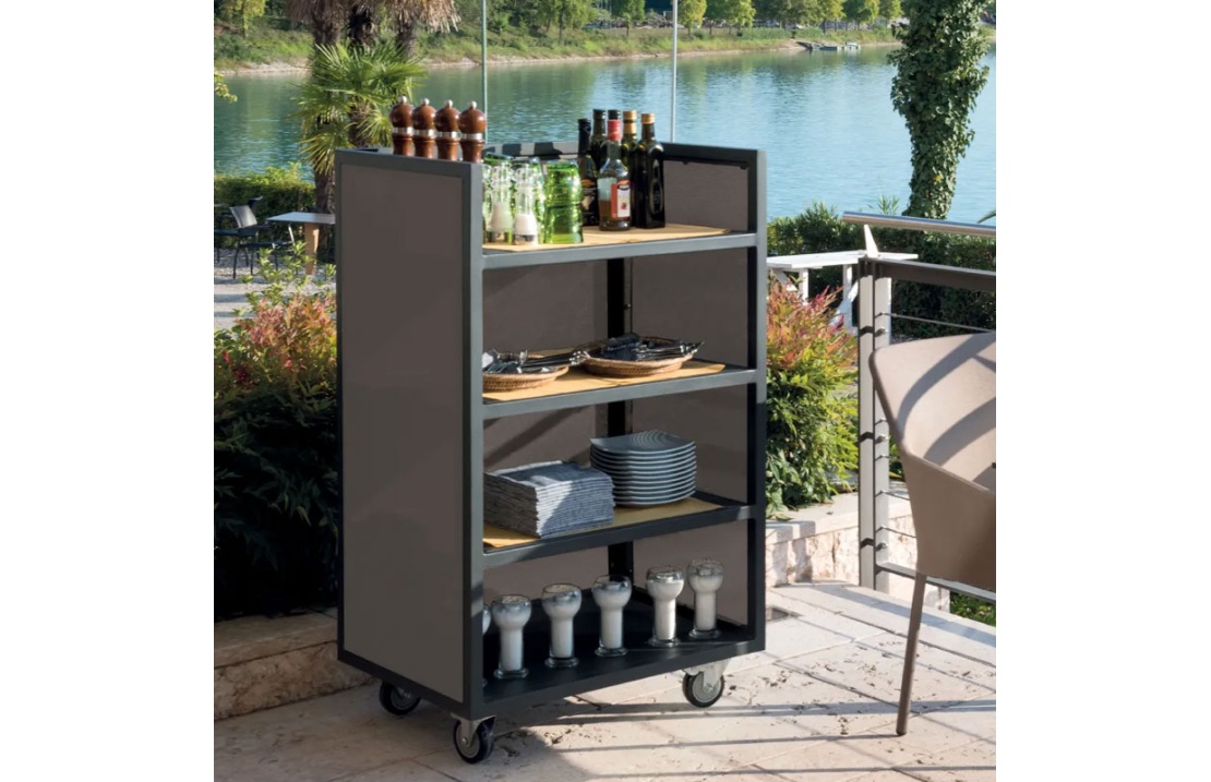 Outdoor Trolley with Wheels - Service Tex